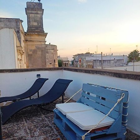 Ferienwohnung La Terrazza Sul Castello Palmariggi Exterior foto