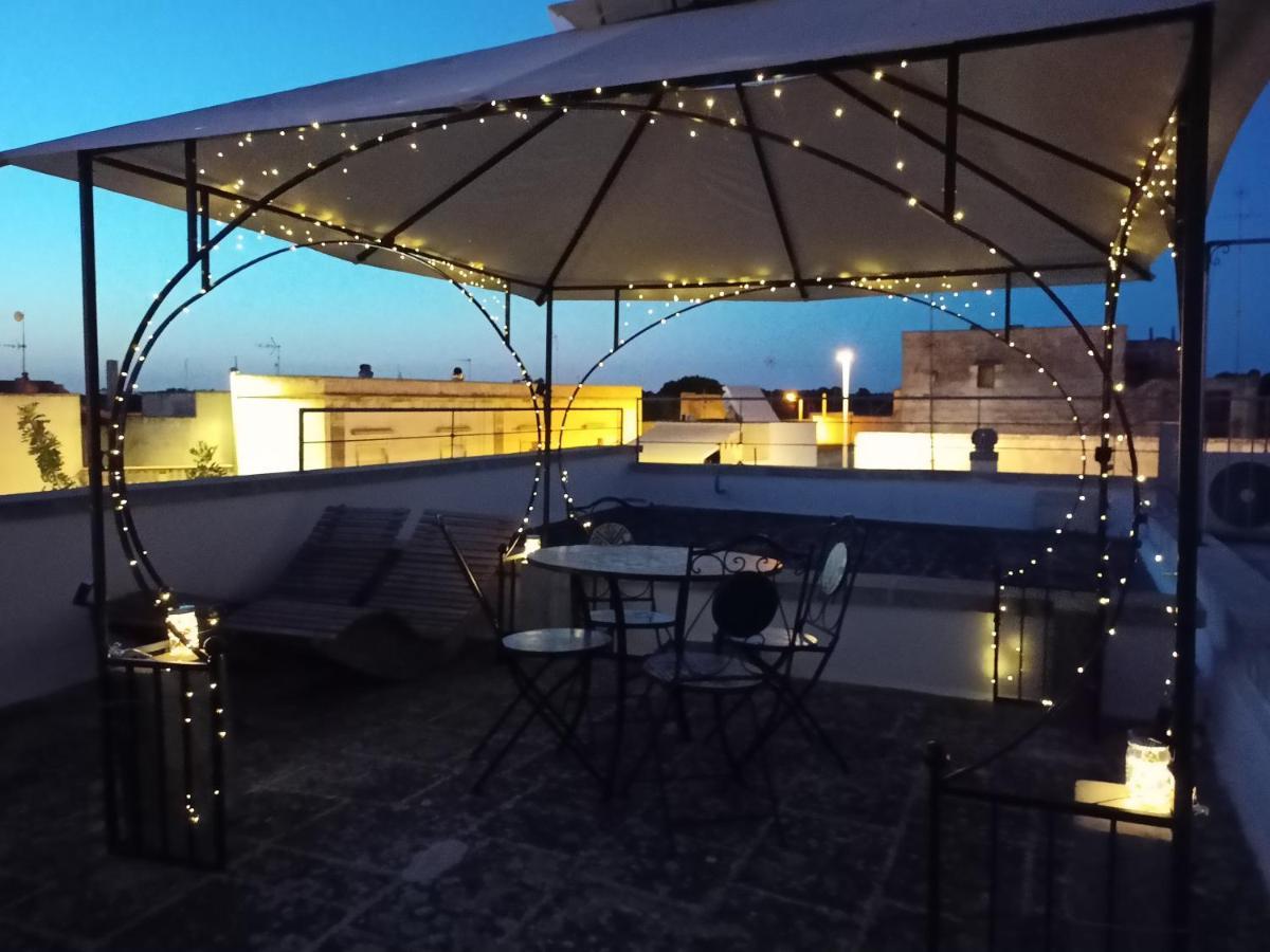 Ferienwohnung La Terrazza Sul Castello Palmariggi Exterior foto