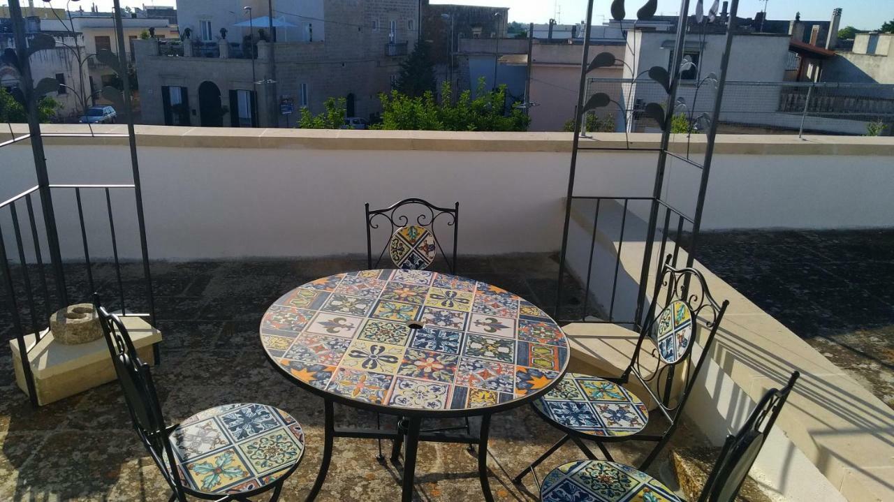 Ferienwohnung La Terrazza Sul Castello Palmariggi Exterior foto